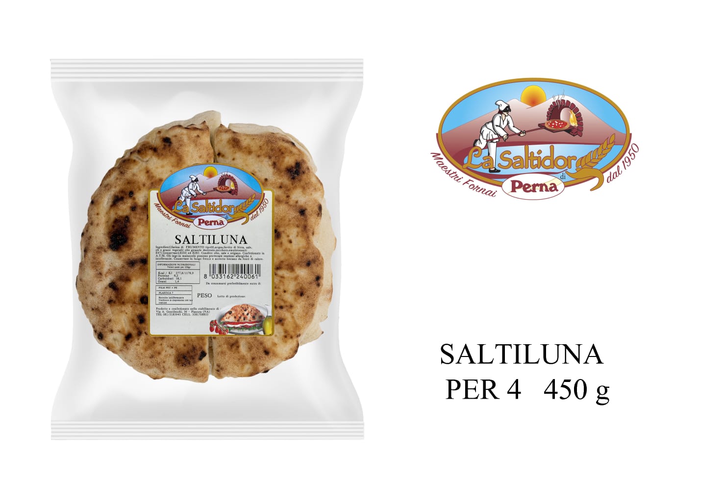 Salti Luna x4 450gr.